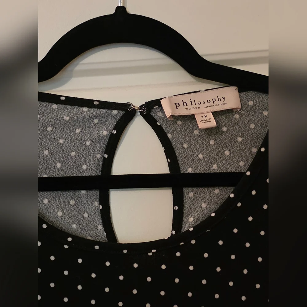 Philosophy Polkadot Top - Picture 3 of 4